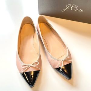 Pink flats J Crew